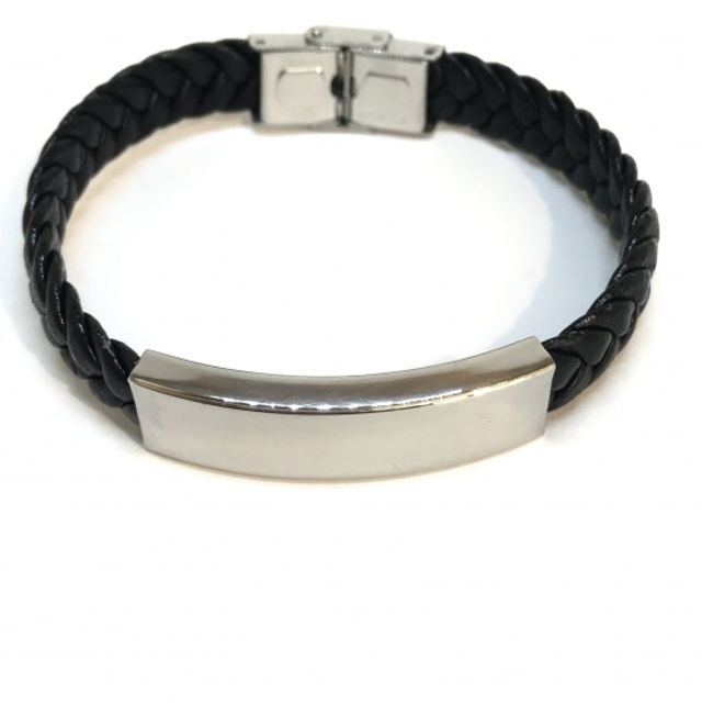 Bracelet homme noir 