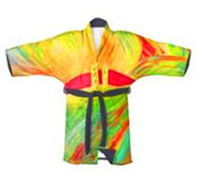 Kimono "Saint Paul"en velours du S au 2XL