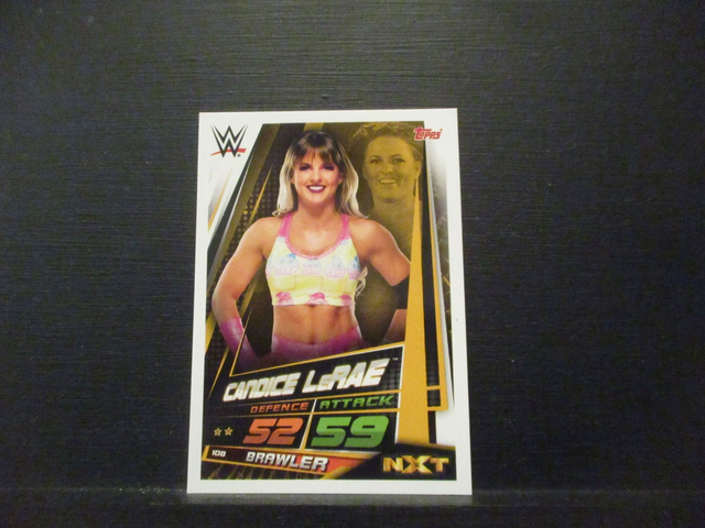 Candice LeRae - NXT Slam Attax Universe Original Trading Card #108