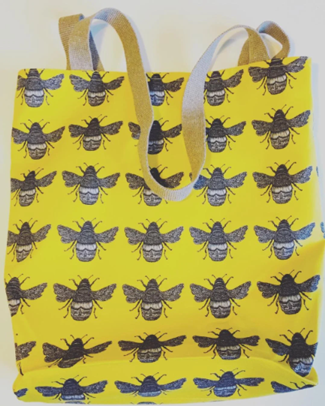 Bee Designed Lined bag