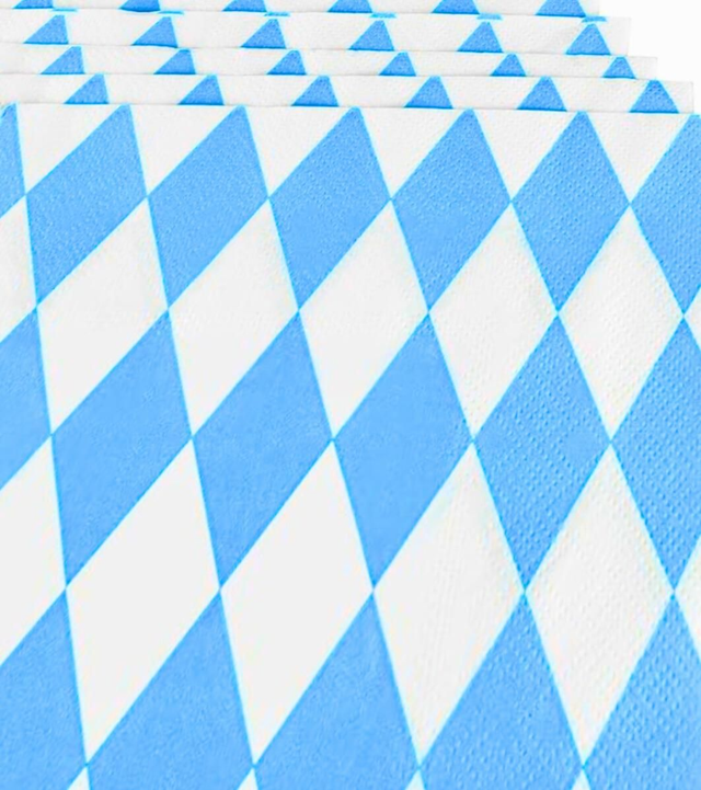60 Bavarian napkins 30x30