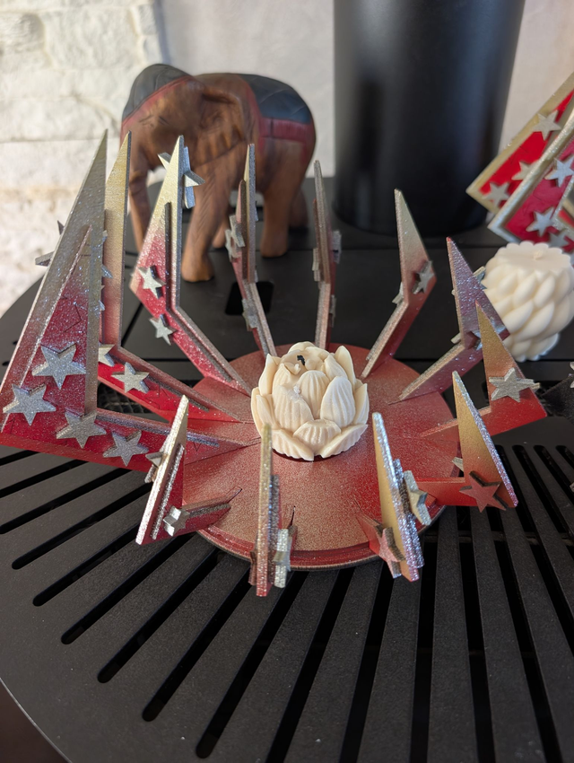 photophore "étoiles féériques"