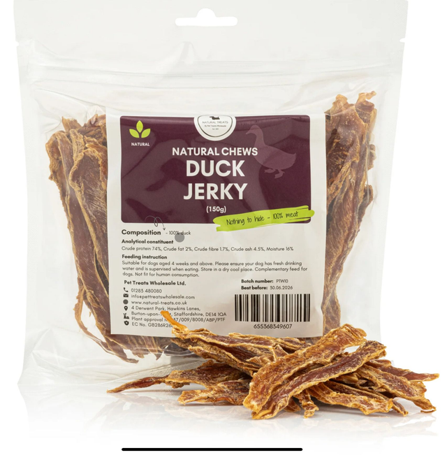 Duck Jerky 150g
