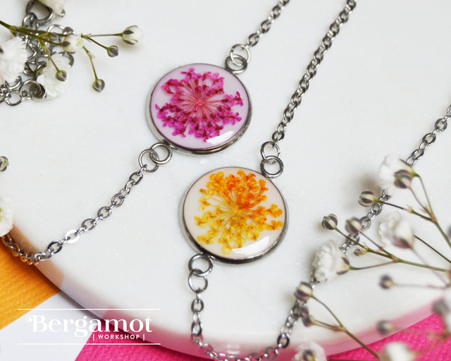 Silver Flower Bracelet