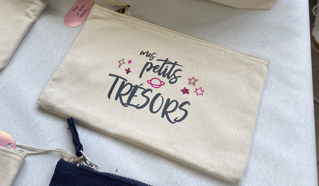 Trousse en coton