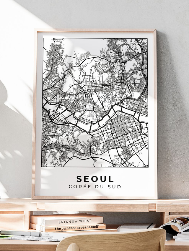 Poster Séoul - Corée du Sud