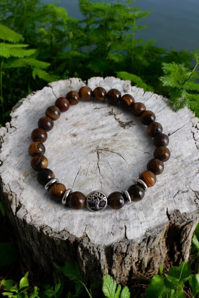 Bracelet Oeil de Tigre -Protection &amp; Confiance en soi 