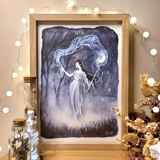 Nyx déesse de la Nuit