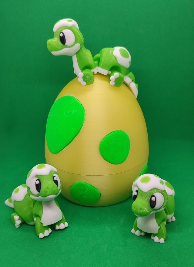 3D Printed Dinosaur Egg Surprise β Mystery Dino Toy Collectible β Random Mini Dinosaur Gift for Kids & Dino Fans