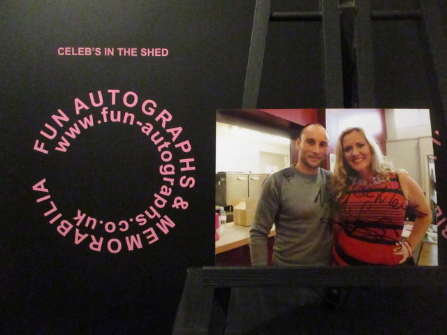 Nicole Faraday Authentic Autographed 7x5 Our Facing Photograph (I)