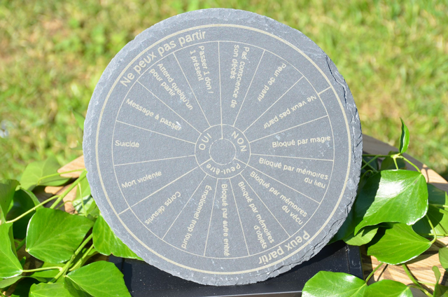 Planche de pendule connexion aux âmes