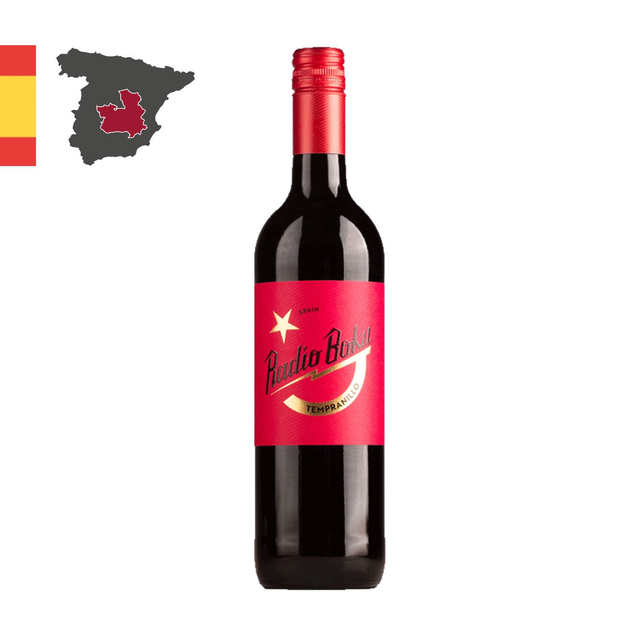 Radio Boka Tempranillo trocken neues Design