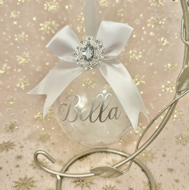 Personalised Bauble Keepsake