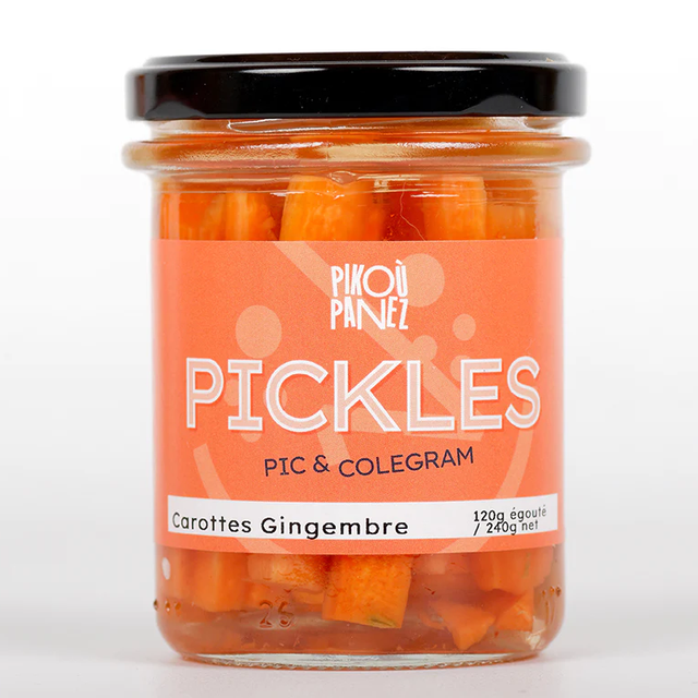 Pickles Carotte Gingembre - 200g