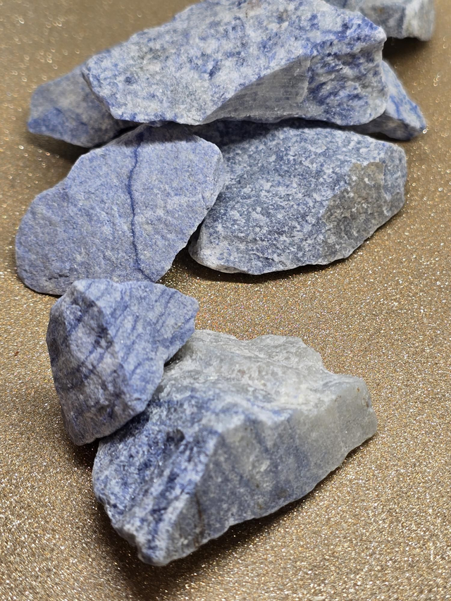 Aventurine bleue brute