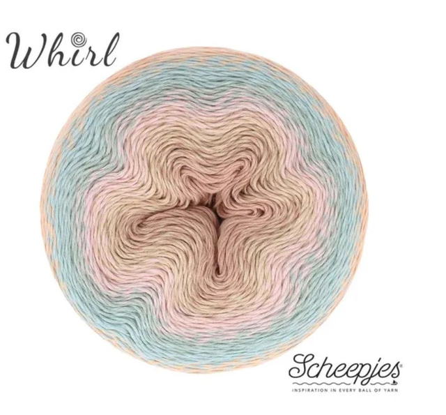 Scheepjes Whirl 1x1000m - 795 Pastel Parfait