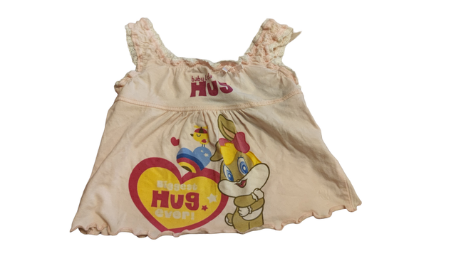 Débardeur rose 12 mois (Alouette)