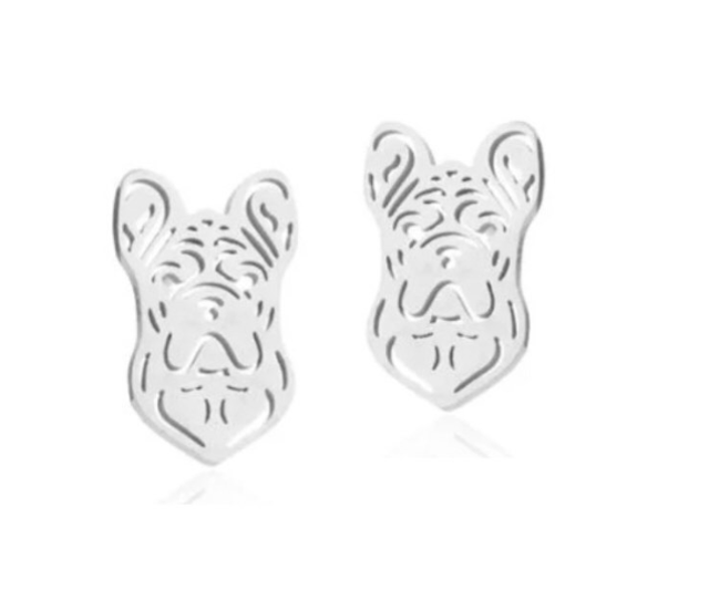 Dog Stud Earrings