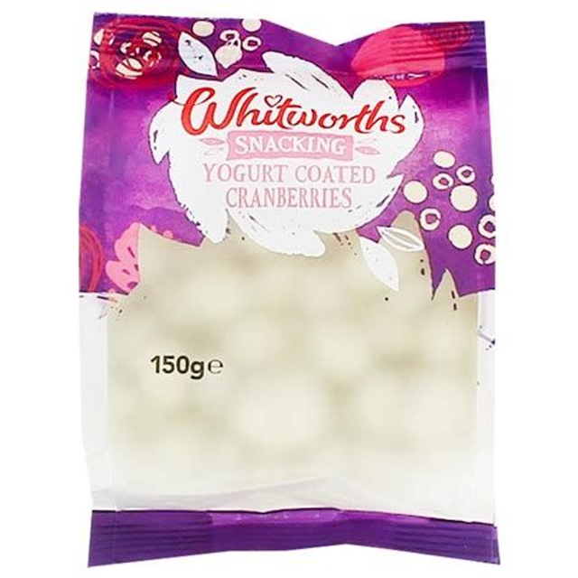 Whitworths Yogurt Coated Cranberries 150g