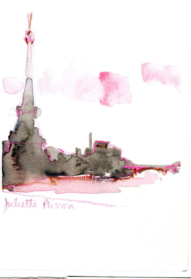 Aquarelle Paris