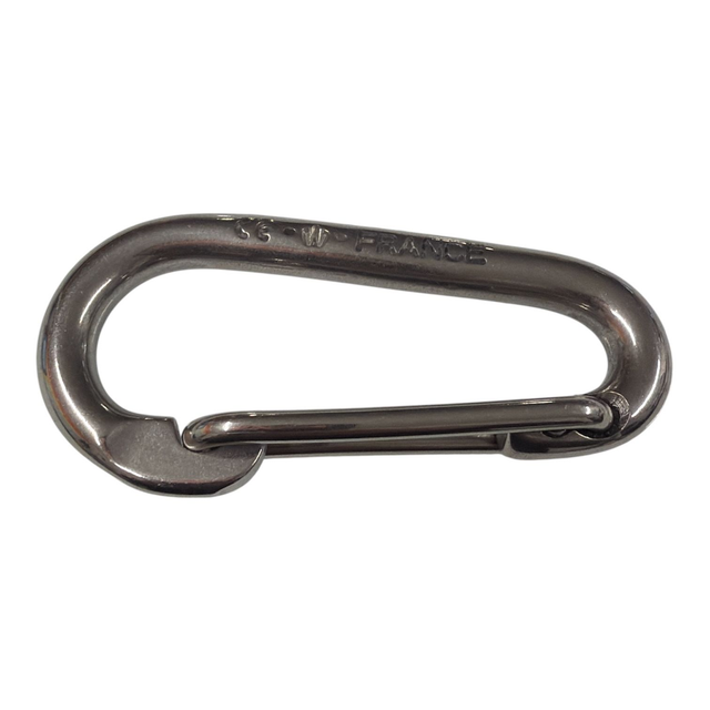 Bestdivers Mousqueton inox 80mm