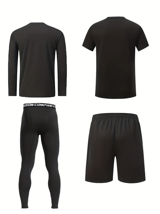 Sports Suit for Men 4 Piece Set 