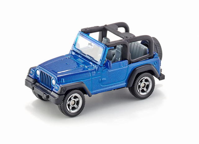 Siku Jeep Wrangler 1342 4x4 bleu