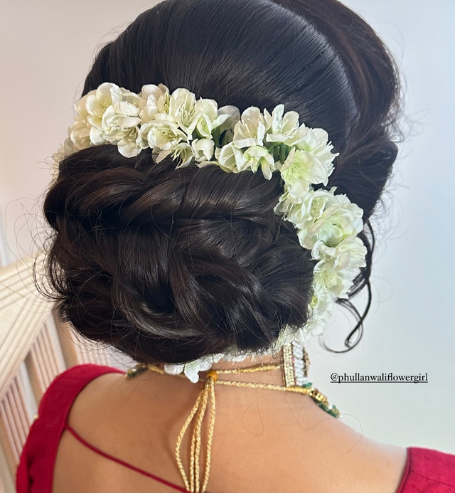 Bespoke Cherry Blossom Hair Wrap