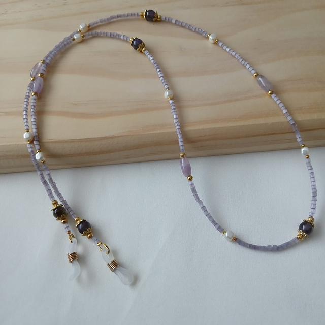 Brillenkoord met Amethist  (5.014)
