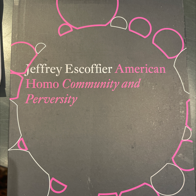 American Homo Jeffrey Escoffier