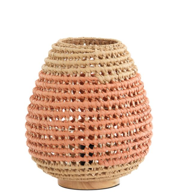 KALIPA - natural terra rattenete table lamp