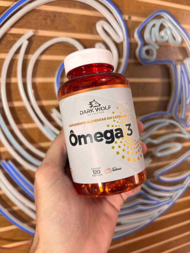 Omega 3 1000mg 120 Caps - Dark Wolf Nutrition