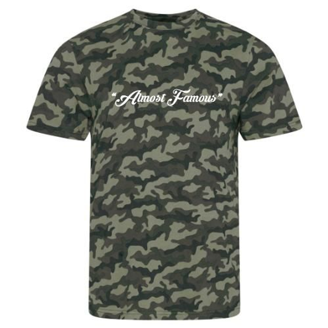 Almost Famous camo T SHIRT
