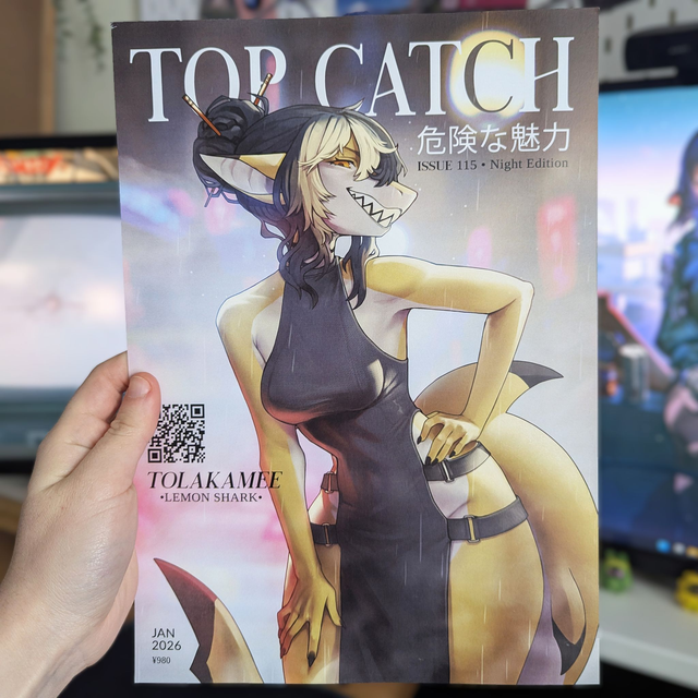Tolakamee, "Top Catch" - Print
