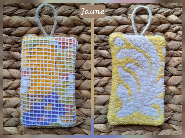 Éponge lavable grattante