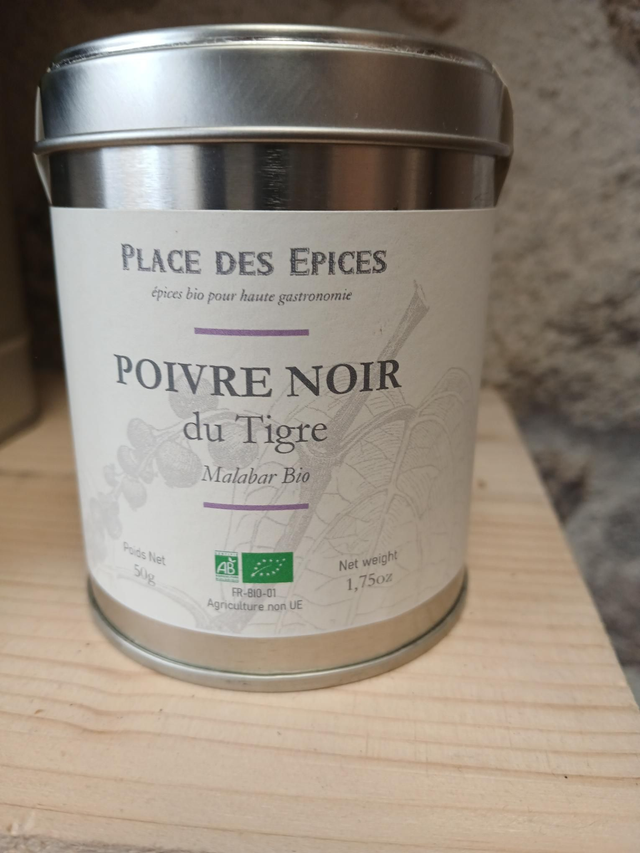 Poivre noir du Tigre (50g)