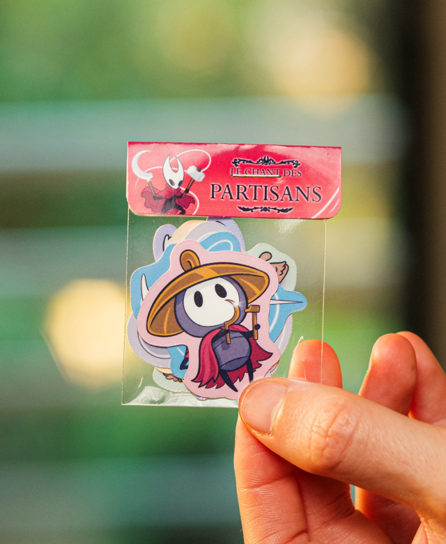 Mini pack Silksong x6 stickers