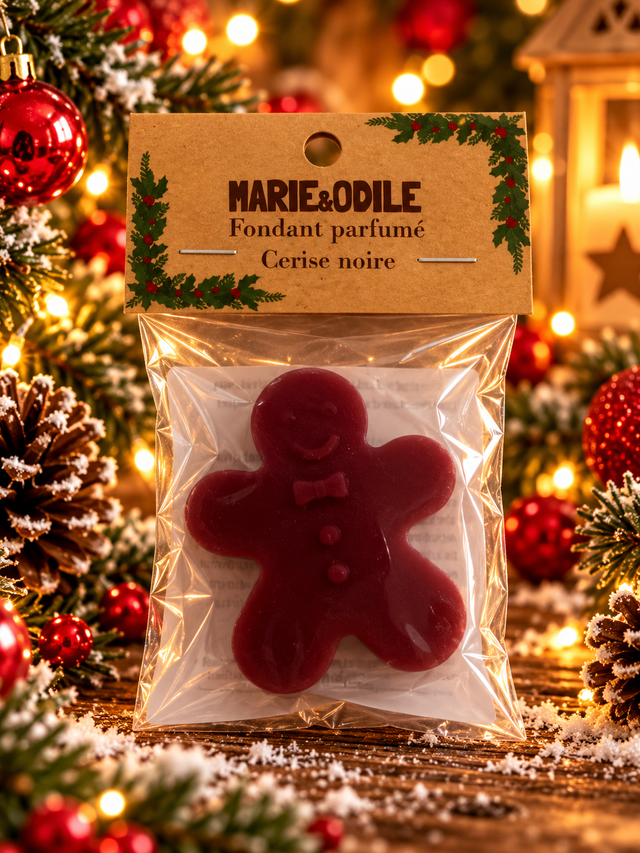 Fondant parfumé Cerise noire - 14 grammes