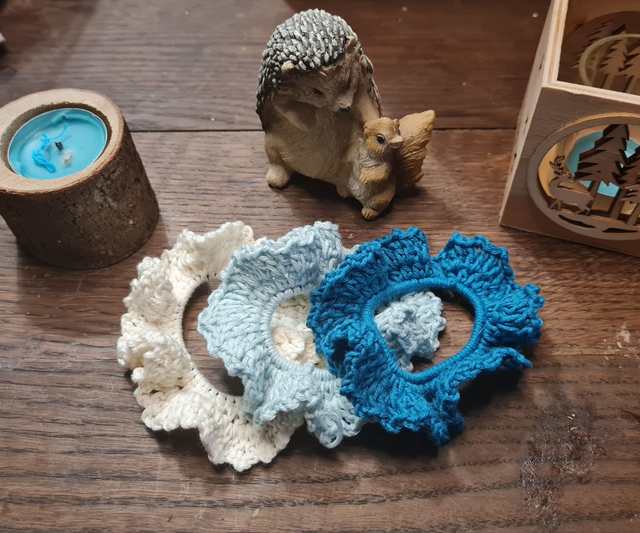 Chouchou crocheté édition spéciale Noël