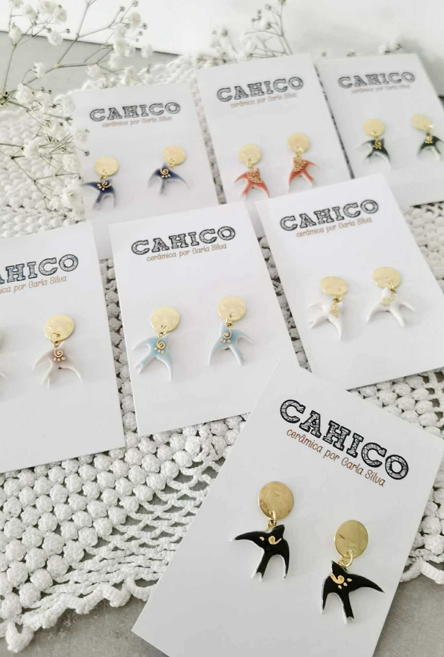 "Andorinhas" Brincos Médios / Medium Earings