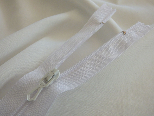 Spirale 4mm Blanc - Fermeture Eclair