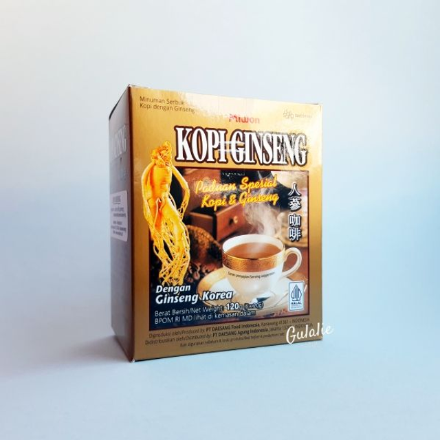 MIWON Kopi Ginseng x6 - Café au Ginseng