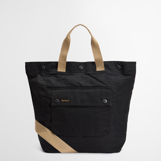Barbour Transport 3-Way Tote Bag Black
