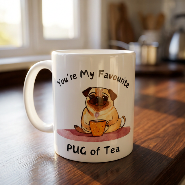 You're my favourite Pug of Tea - 11oz Mug