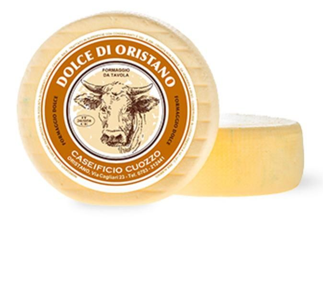 formaggio  Fresco di latte vaccino Dolce di Oristano sottovuoto  1 kg 