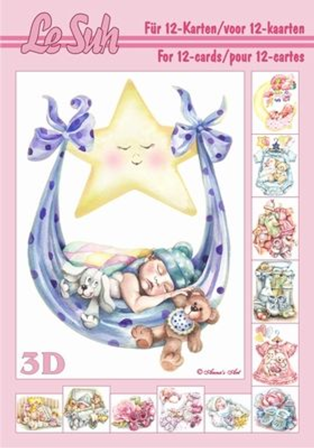 3D Boekje Geboorte (345668)