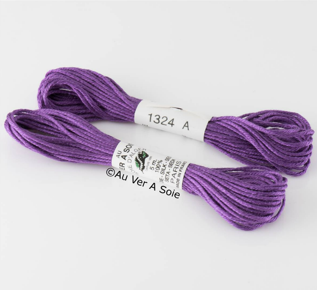 Soie d&#039;Alger N°1324 - Au Ver à Soie