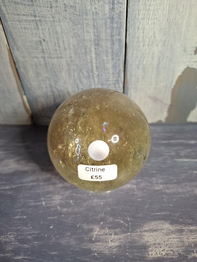 Citrine Sphere 