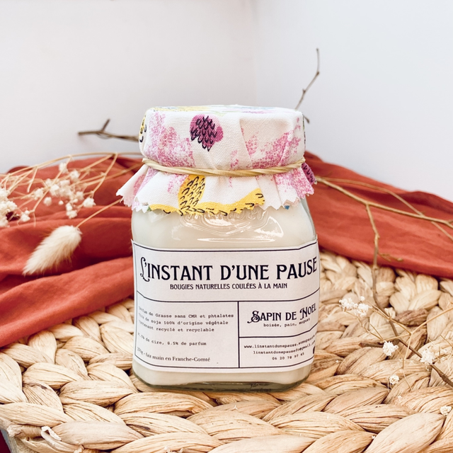 Bougie parfumée &quot;Sapin de Noël&quot;