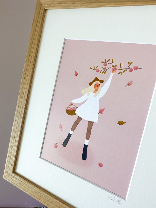 Affiche Cueillette d'automne